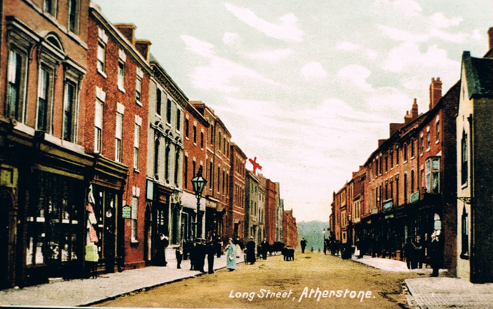 Photo of Long Street in Atherstone Our Warwickshire