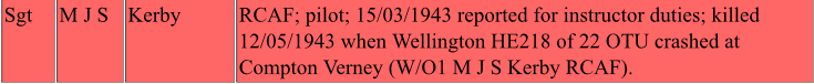 The report into Michael S. Kerby's death.