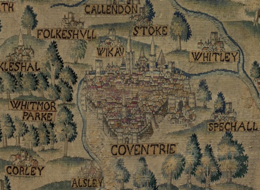 The Sheldon Tapestry, Coventry | Photo courtesy of Warwickshire Museum Service