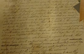 Letter from J G Jackson to Edward Willes | Reproduced by permission of Warwickshire County Record Office. Reference CR 4141/5/167/47