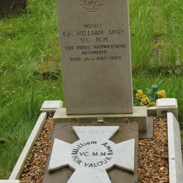 Lance Corporal William Amey VC