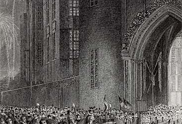 Elizabeth Passes Through Warwick