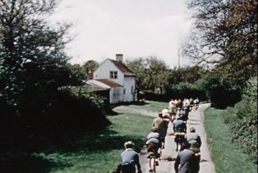Cycling in Warwickshire in the 1950s