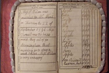 Diary of a Warwickshire Schoolgirl, 1777-1797