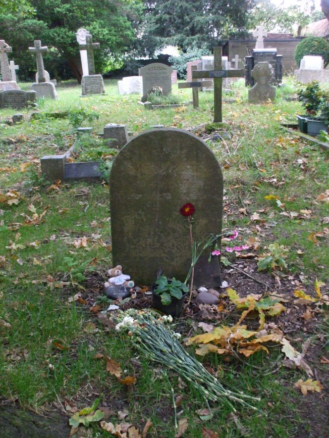 Nick Drake's grave. | Photo by Benjamin Earl.