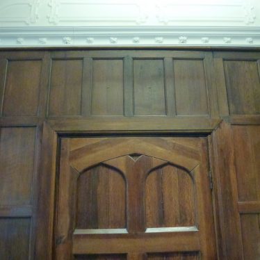 Panels, door, ceiling. | Picture by Robert Pitt