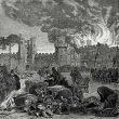 Warwick Castle, On Fire!