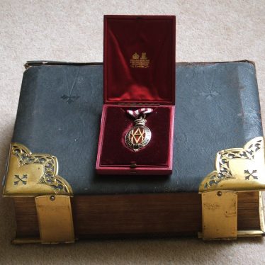 Charles Day's Bible and Albert Medal First Class
