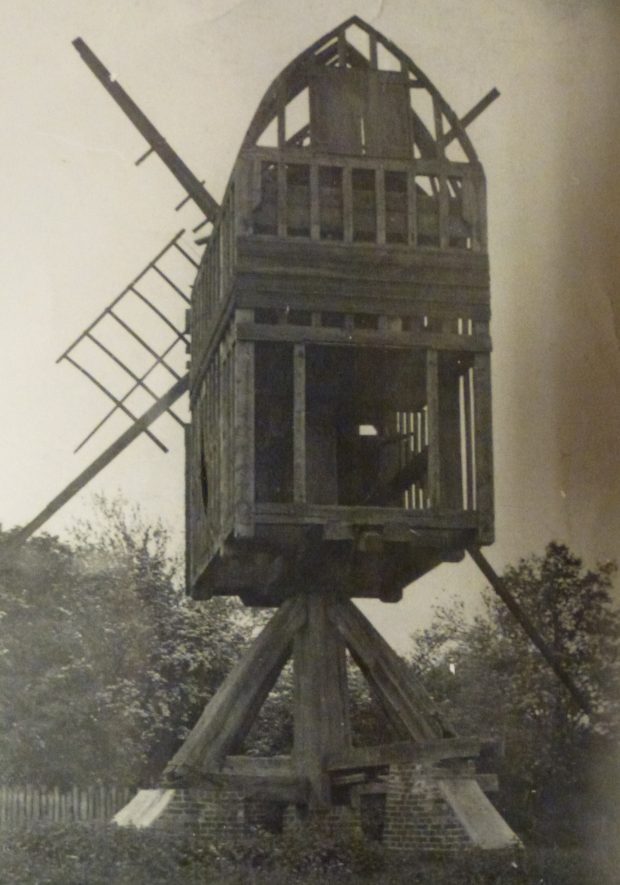 Baxterley Post Windmill built in 1793 | Warwickshire County Record Office Reference.PH1035/A2280