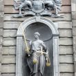 Outside the Warwick Court House