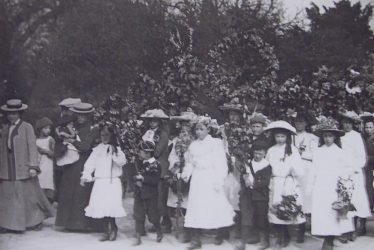 May Day Celebrations in Brailes, 1906