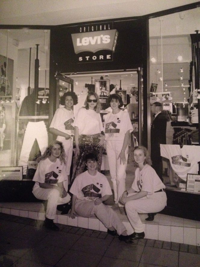 Original Levi Store, Leamington Spa. | Photograph courtesy of Louise Jennings.