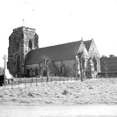 Polesworth parish church, 1959 | Warwickshire County Record Office reference PH(N) 600/699/2
