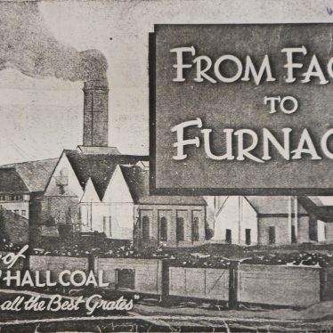 Front cover of 'From Face to Furnace: The Story of Pooley Hall Coal', published 1930s. | Warwickshire County Record Office reference CR 4210/18