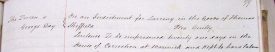 Midsummer 1854 Quarter Session record of George Day. | Warwickshire County Record Office reference QS39/21.