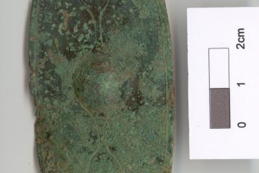 An Iron Age Miniature Bronze Shield