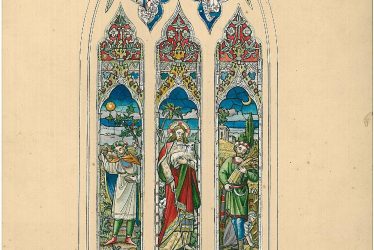 The West Window That Might Have Been. St Michael's Church, Whichford