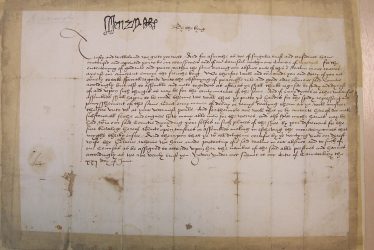 Signet Warrant of Henry VIII to the Commissioners of Warwickshire