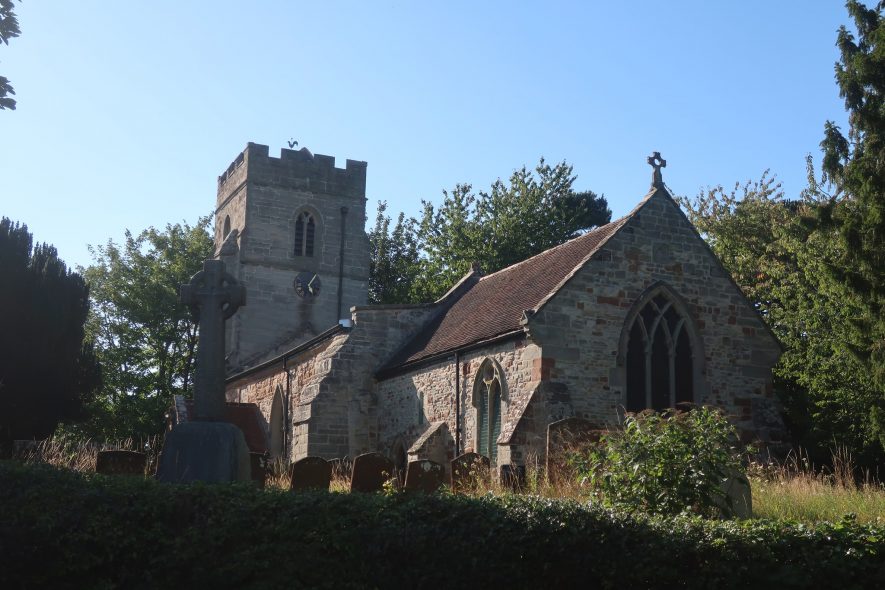 Photo of St Gregory's Church, Offchurch. | Image courtesy of Gary Stocker August 2019.
