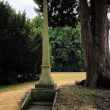 Obelisk in Compton Verney grounds to  south-east of house