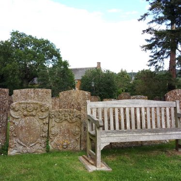 Relaxation seat at Church of St Mary, Middle Tysoe. August 2019. | Image courtesy of Irene Middleton