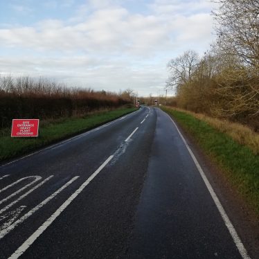 Turnpike road from Upton to Wellesbourne