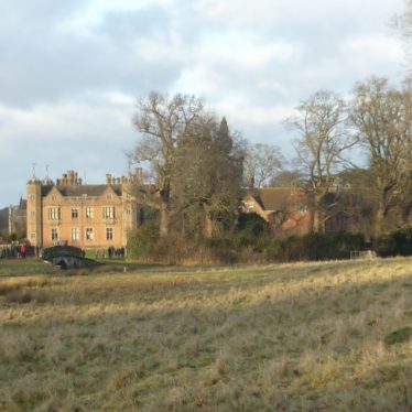 The hall viewed from Charlecote Park, 2020 | Image courtesy of William Arnold
