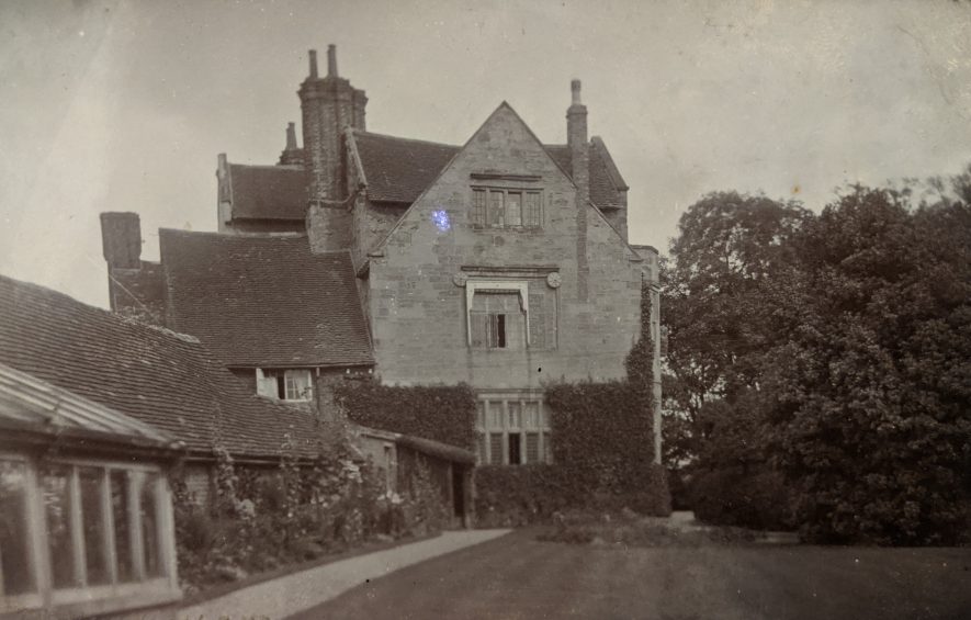 Hall End House, end view. Home of the Sillitos when they first left North Staffordshire | Image courtesy of the collection of the late Rowland Sillito of The Croft, Dordon