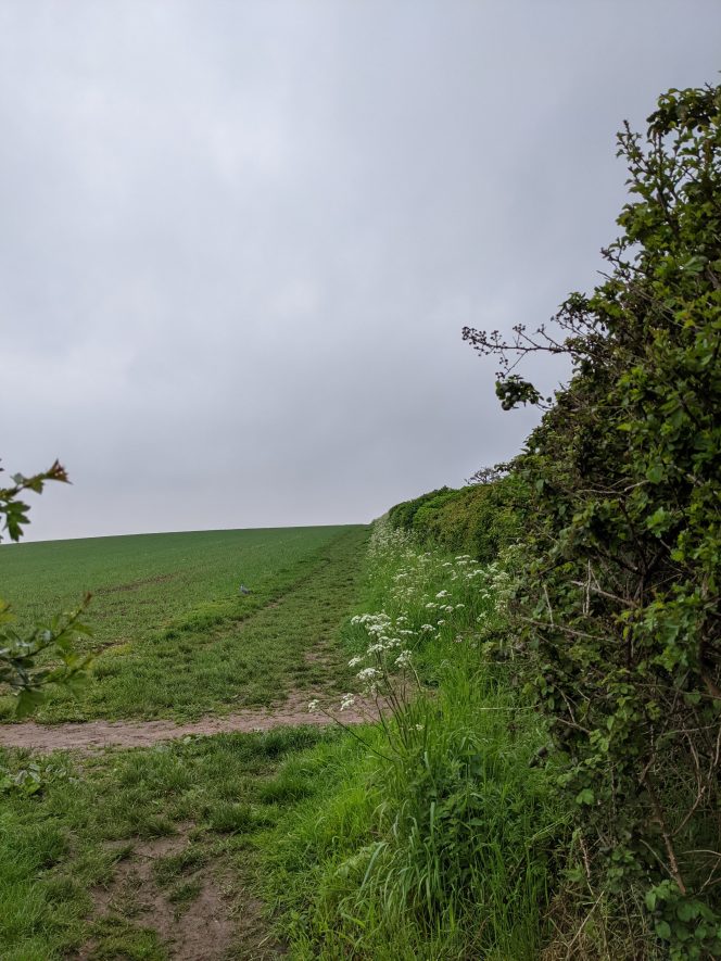 Site of Medieval Windmill at Cubbington | Image courtesy of Gary Stocker.