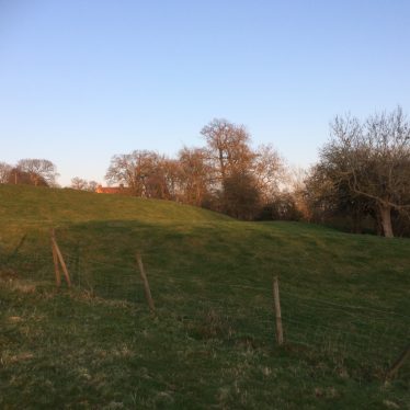 Possible Iron Age Hillfort at Wappenbury | Image courtesy of Johnny Fenton.