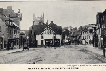 Henley in Arden.  Market Place