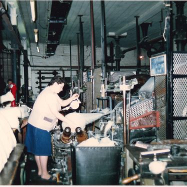 Vero and Everitts Hat Factory, November 1987, before closure. | Photo courtesy of Friends of Atherstone Heritage