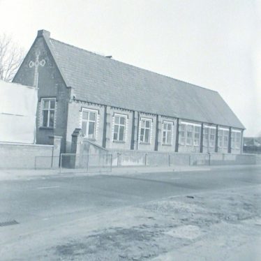 Photograph of St. Joseph’s Catholic School, in Coton Road, and due for demolition, 1973. | Warwickshire County Record Office reference PH882/6/4302