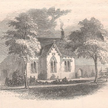 Dunchurch girls' school c.1845. | Taken from Sandford's 