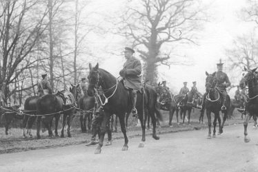 King George V Inspects the Troops Before Gallipoli