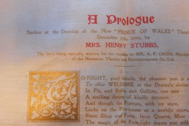 The Prince of Wales Theatre in Nuneaton: Part Two
