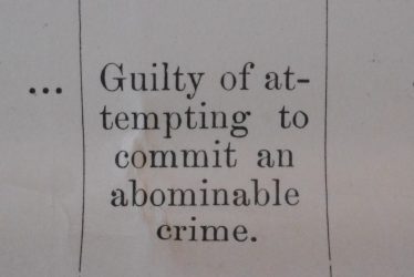 When Homosexuality was Illegal: Samuel Butler and Harry Sidwell: Part One