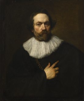 Portrait of a man by Anthony van Dyck | Image courtesy of Warwick Castle