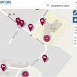 Maps for particular locations and subjects