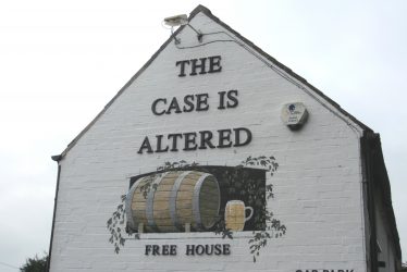 'The Case is Altered' Pub Near Rowington