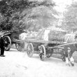 Leamington Spa.  Cart horse parade