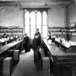 Leamington Spa.  College chemistry laboratory