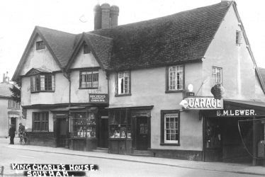 Southam.  Market Hill, King Charles House