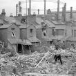 Leamington Spa.  Ranelagh Terrace, bomb damage