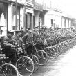 Leamington Spa.  Parade, Gloucester Cycle Regiment