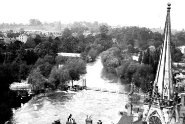 Leamington Spa.  Floods