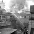Leamington Spa.  Loft Theatre, fire