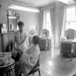 Leamington Spa.  Allen Steel, hairdressing salon