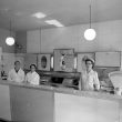 Leamington Spa.  Mrs. Ramsey's fish and chip shop