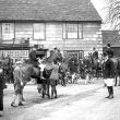 Gaydon.  Hunt Meet at Gaydon Inn